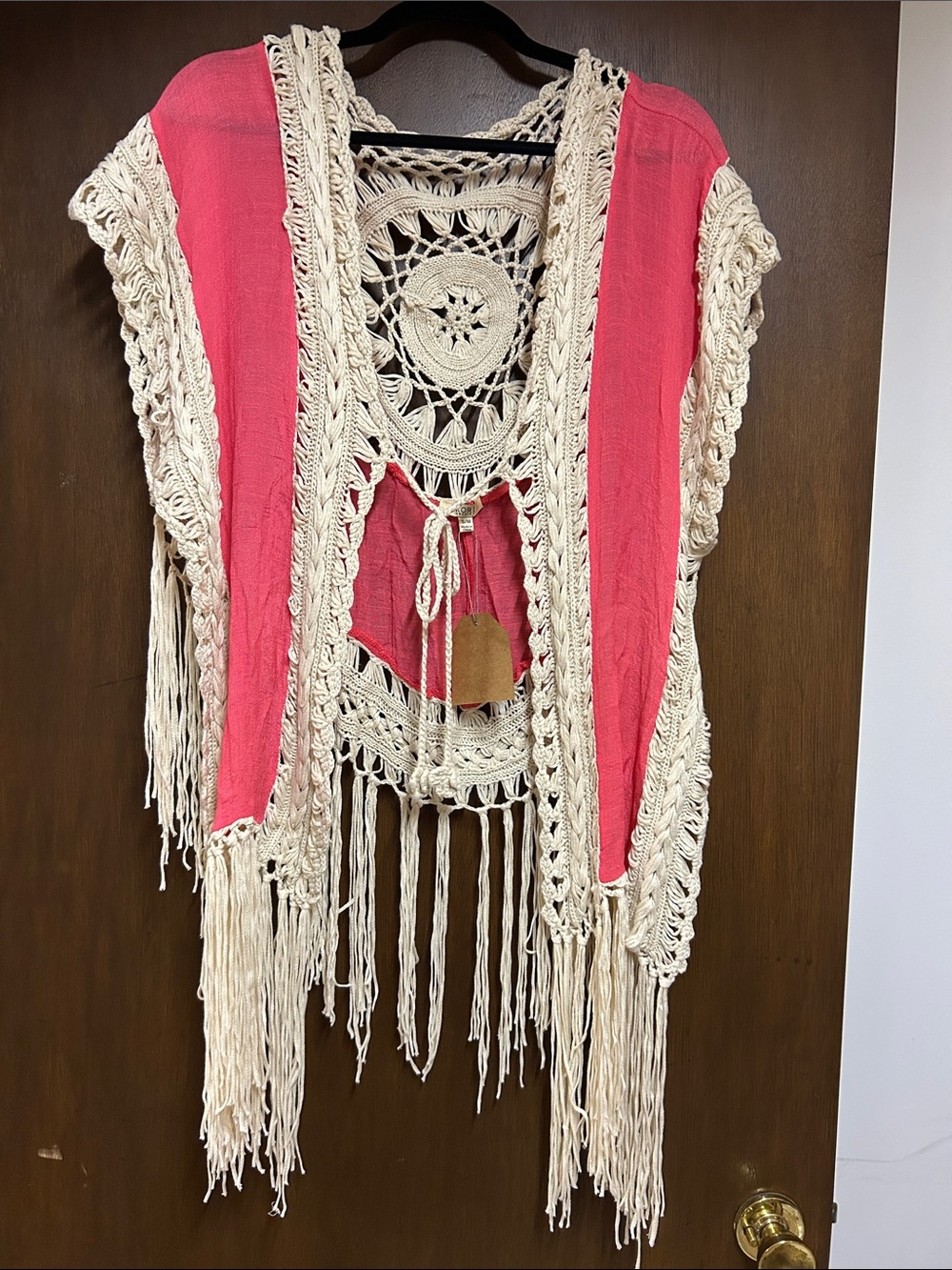 Decorative Crochet Wall Hanging or Throw